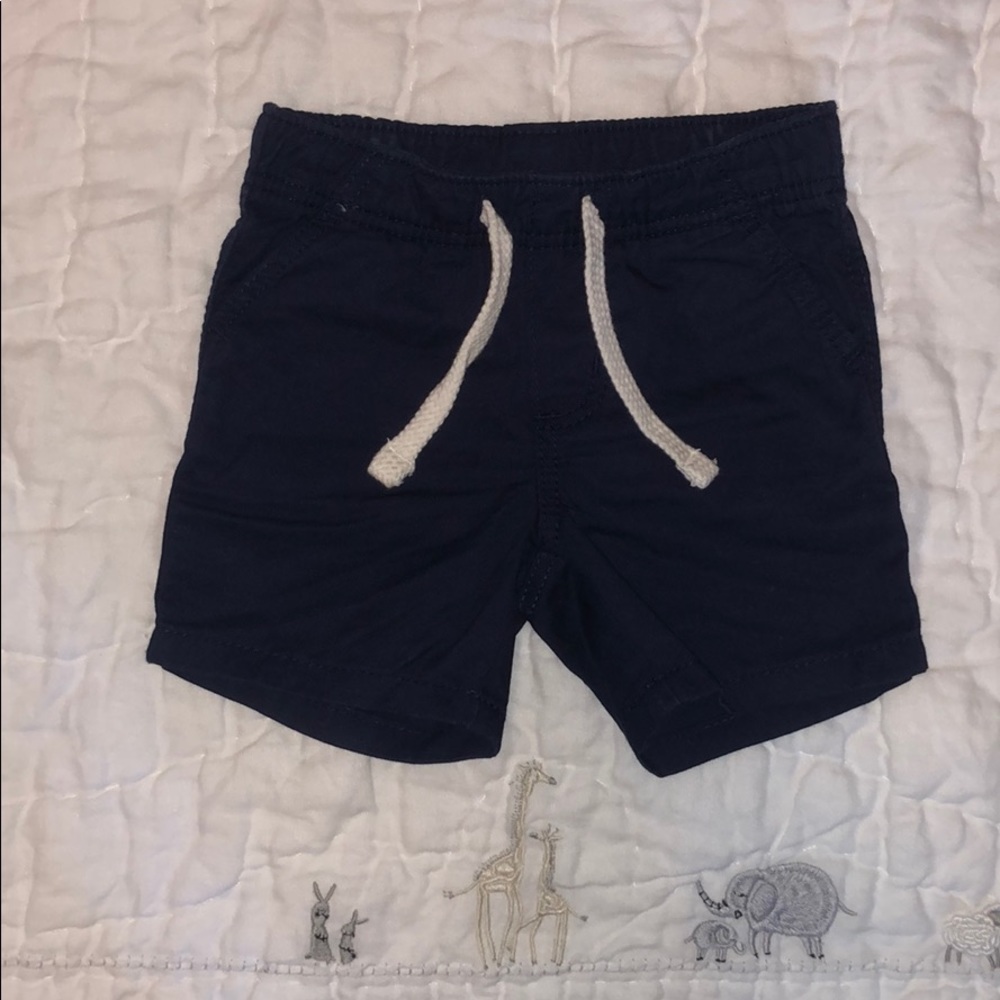 Old Navy baby boy navy shorts 3-6M